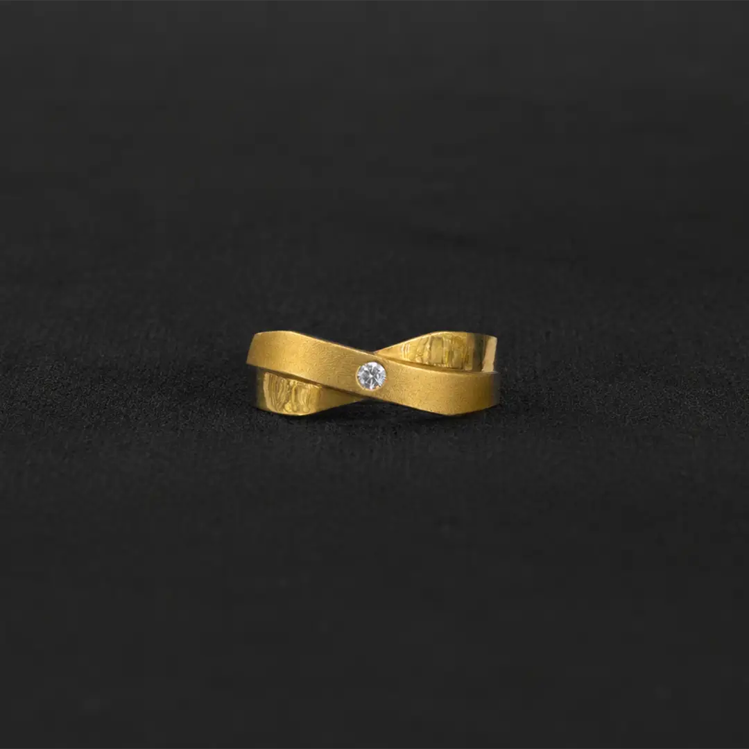 New Ganesha Aveline Cross Ring