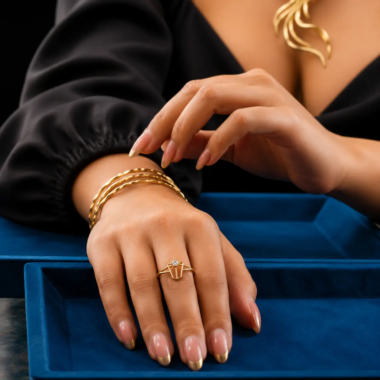 New Ganesha Aurelia Crown Ring