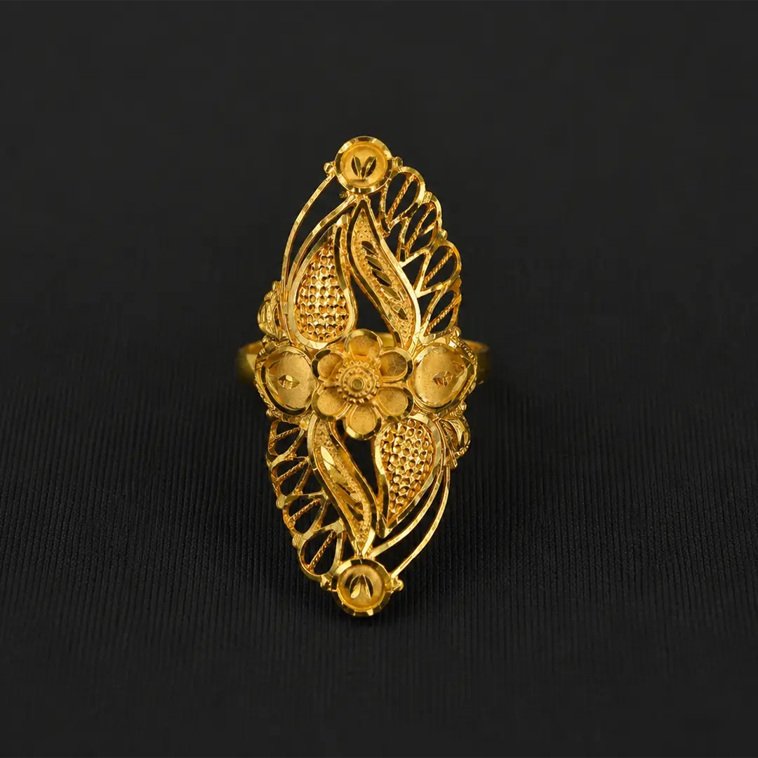 New Ganesha Kamala Blossom Ring