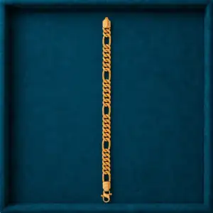 Long Link Gold Bracelet