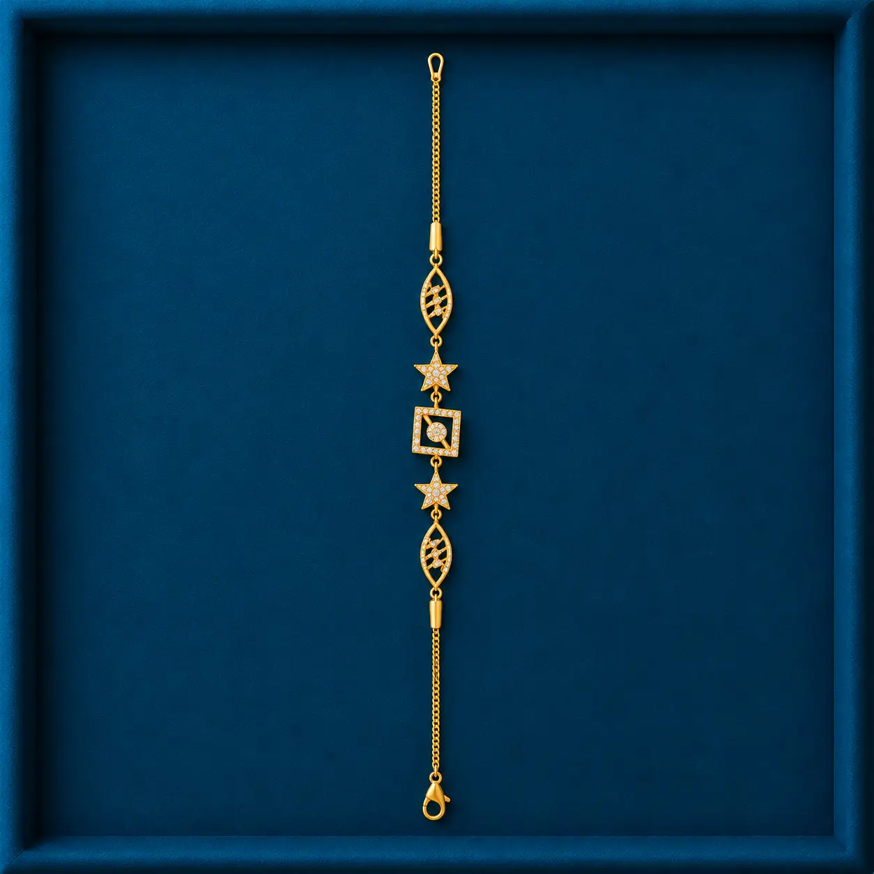 Star Charm Gold Bracelet