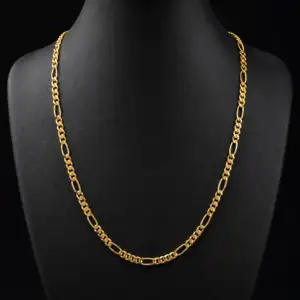 Figaro Link Gold Chain