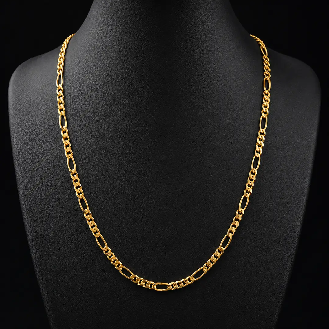 Figaro Link Gold Chain